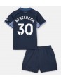 Tottenham Hotspur Rodrigo Bentancur #30 Venkovní dres pro děti 2023-24 Krátký Rukáv (+ trenýrky)